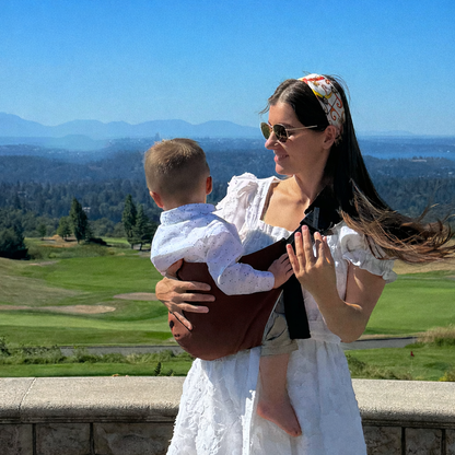 VelmoraBaby™ Premium Bebek Sling Taşıyıcı | Anne ve Bebek İçin Gün Boyu Konfor